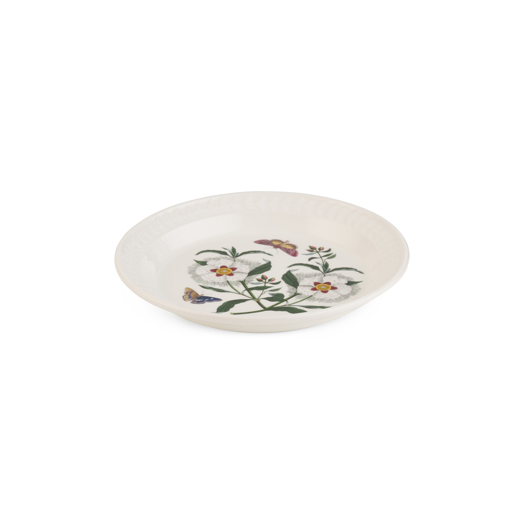 Botanic Garden Harmony Papilio Amethyst 8.5 Inch Salad Plate (Spanish Gum Cistus) image number null